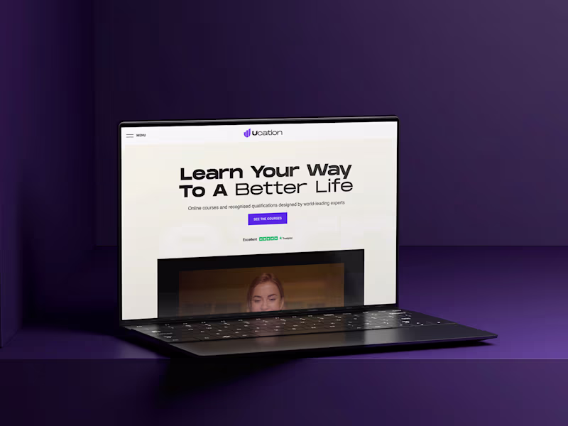 Cover image for UCation – Learning & Self-Improvement Platform Design