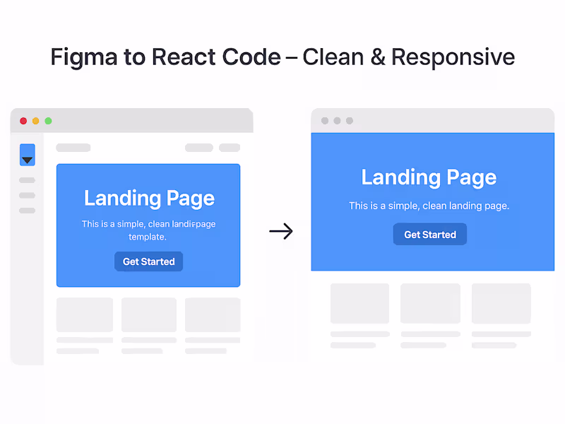 Cover image for Landing Page: Figma to Code