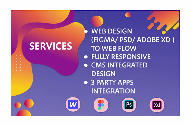 Cover image for Webflow Website Development