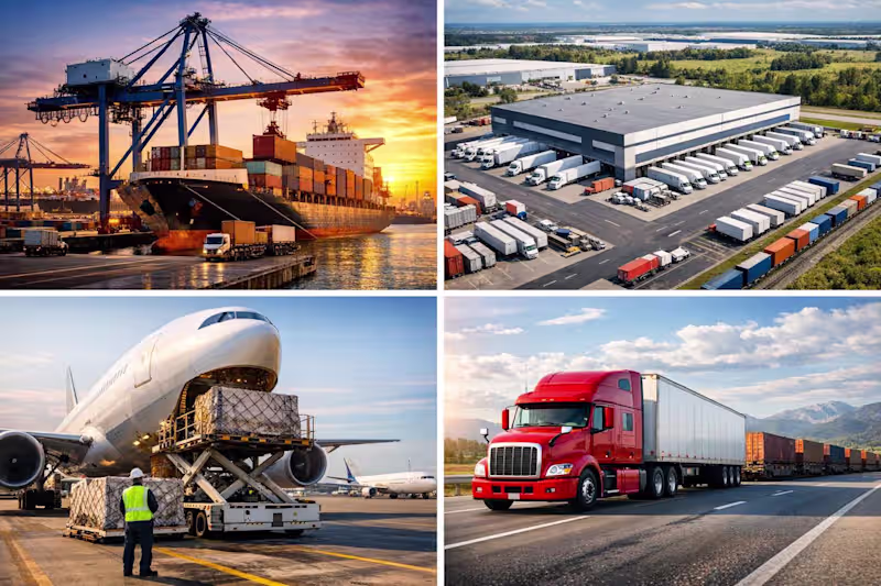 Cover image for We are a reliable logistics