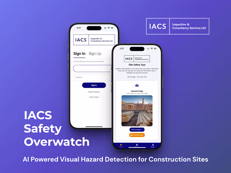 Cover image for IACS Safety Overwatch: AI Visual Hazard Detection Tool
