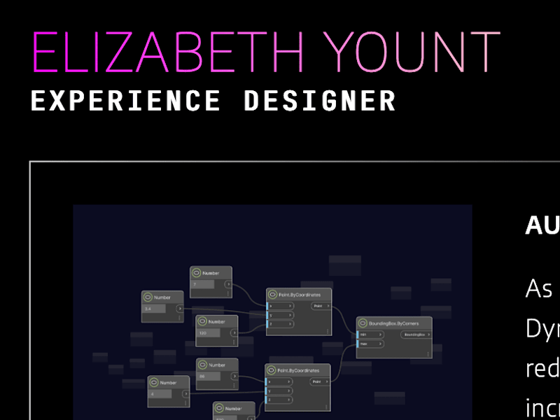 Cover image for Elizabeth Yount | Product Design
