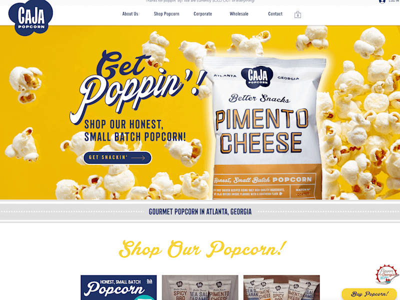 Cover image for CaJa Popcorn 