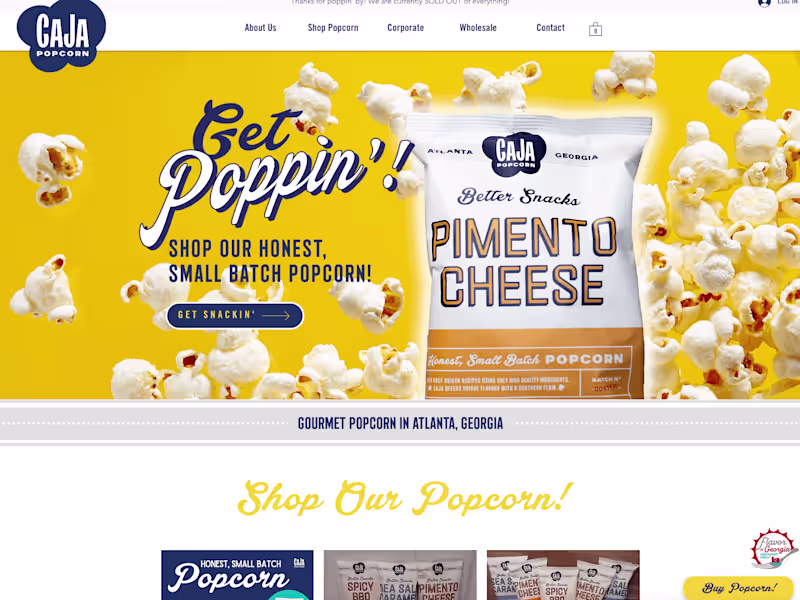 Cover image for CaJa Popcorn 