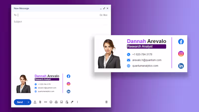 Cover image for Email Signature Design and Implementation