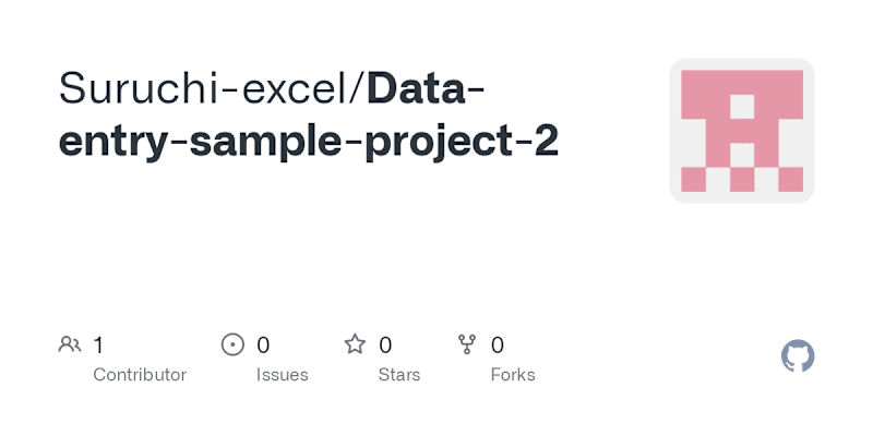 Cover image for Data-entry-sample-project-2