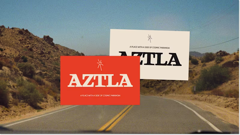 Cover image for Aztla - Mezcal Bar Identity 