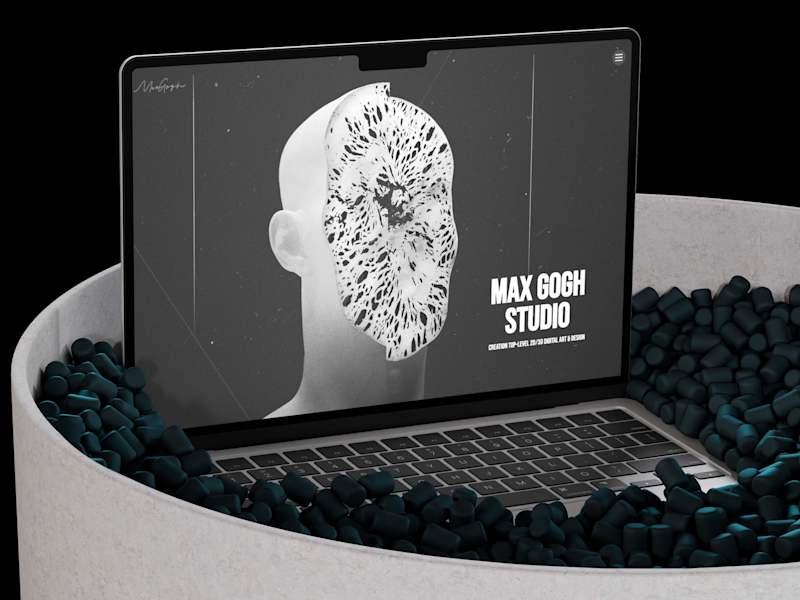 Cover image for Max Gogh Studio Portfolio Website
