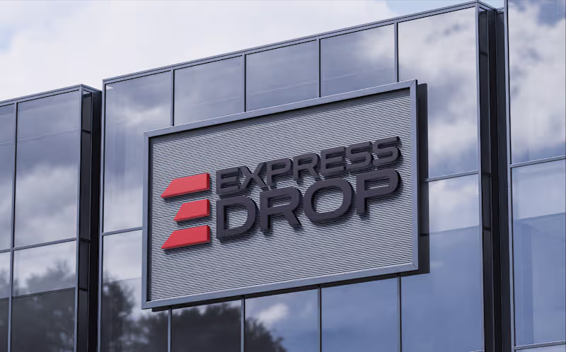 Cover image for ExpressDrop Visual Identity Design