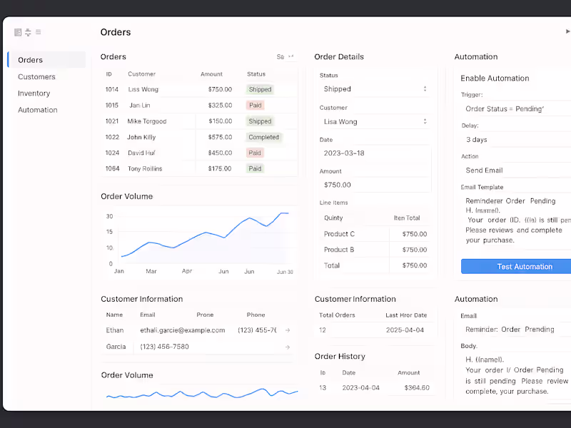 Cover image for Process automation & internal tools