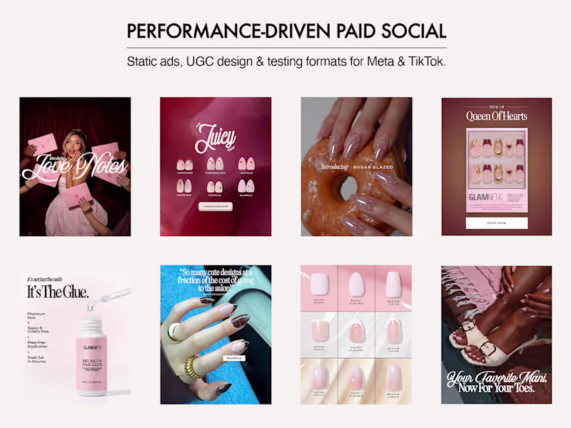 Cover image for Paid Social Ad Creative (Static & Short-Form Video)