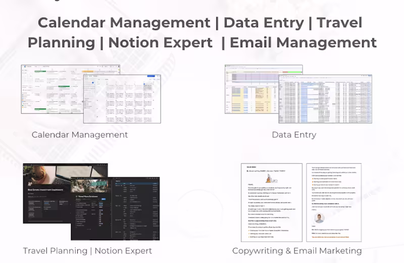 Cover image for Executive Assistant and Personal Assistance