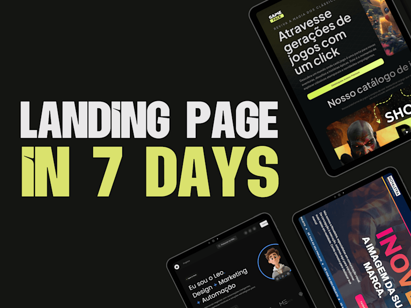 Cover image for Quick Landing Page - 7 Days