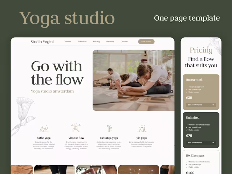 Cover image for Studio Yogini is a premium