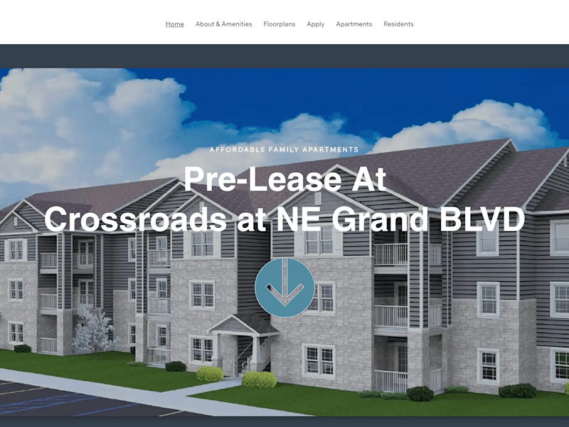 Cover image for Crossroads at NE Grand Blvd Apartments - Apartments for Rent in…