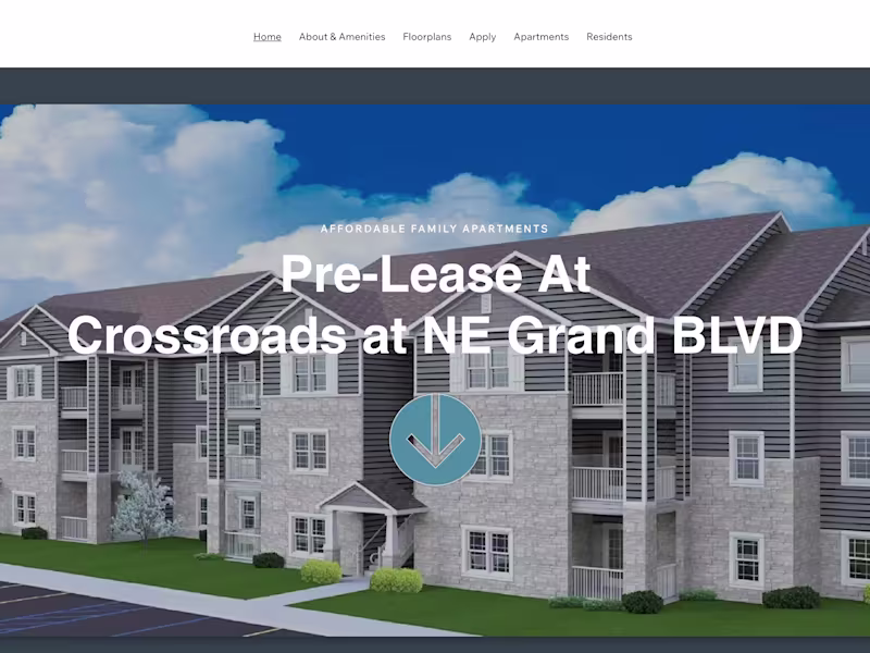 Cover image for Crossroads at NE Grand Blvd Apartments - Apartments for Rent in…