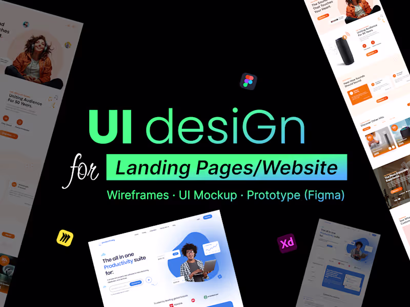 Cover image for High-Converting Landing Page Design for Your Product or Service