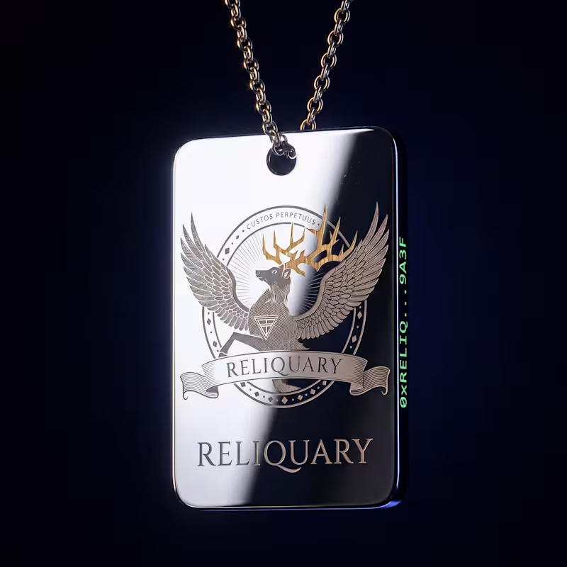 Cover image for RELIQUARY: Ancient-Future Brand Identity Project