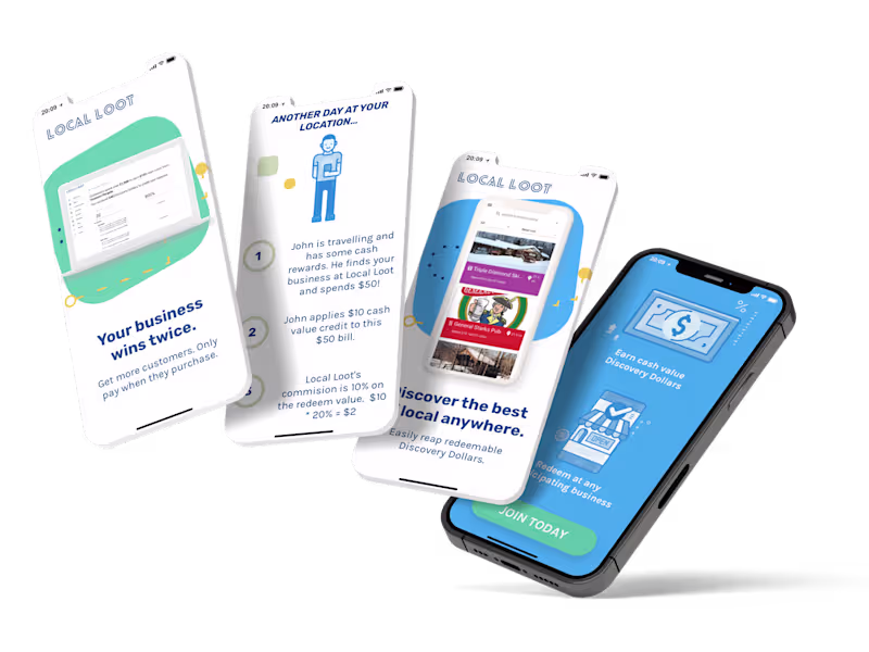 Cover image for Local Loot UI/UX