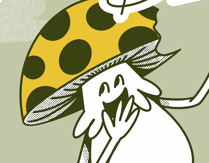 Cover image for Microdosis illustration & lettering for t-shirts