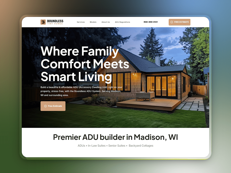 Cover image for Boundless Tiny Homes