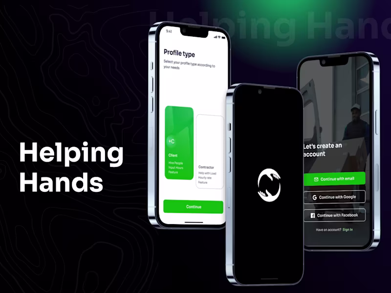Cover image for Helping Hands Mobile App :: Behance