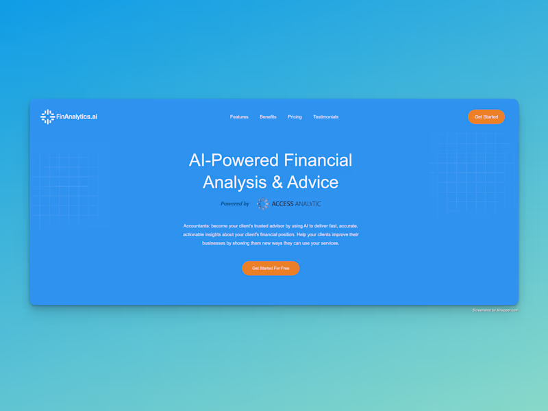 Cover image for Finanalytics