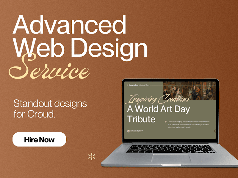 Cover image for Advanced Web Design Service | With 10+ Years of Work Expertise