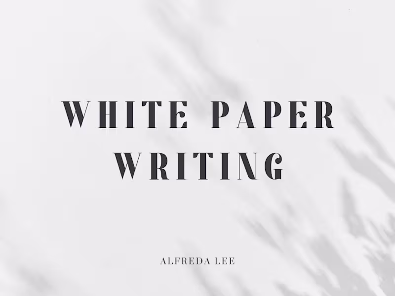 Cover image for Research and White Papers