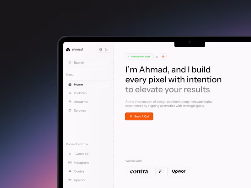 Cover image for Sidefolio Portfolio Template – Crafted for Modern Professionals