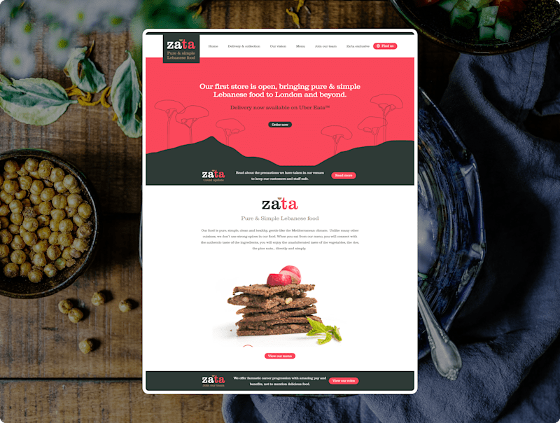 Cover image for Zata Design System and Product Design