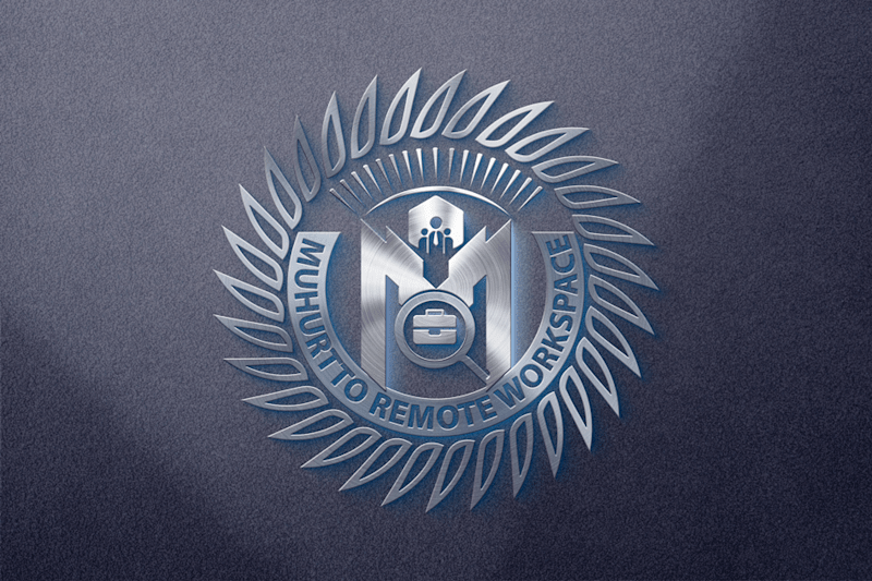 Cover image for Muhurrto Remote Work Logo Design Work | Behance