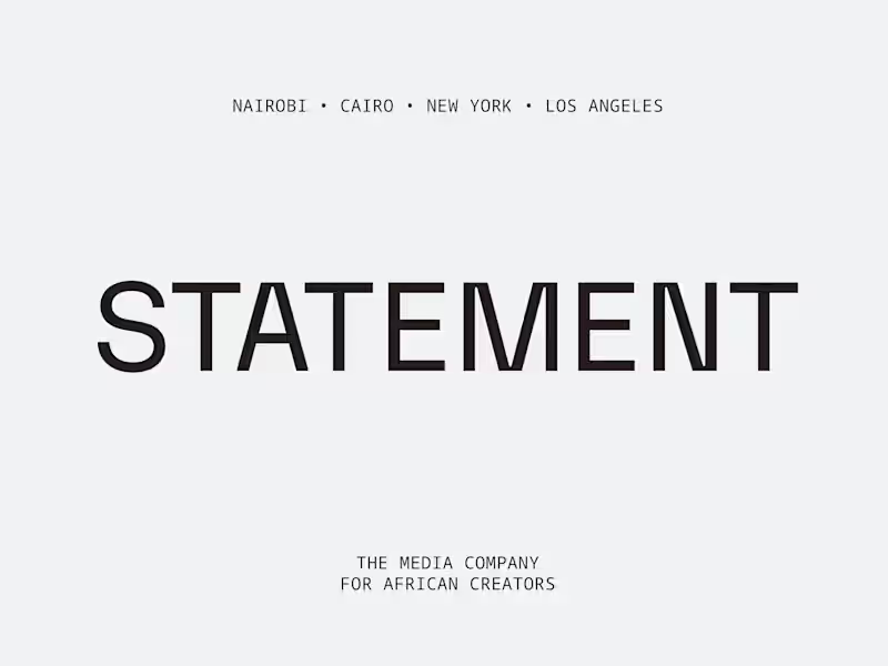 Cover image for STATEMENT