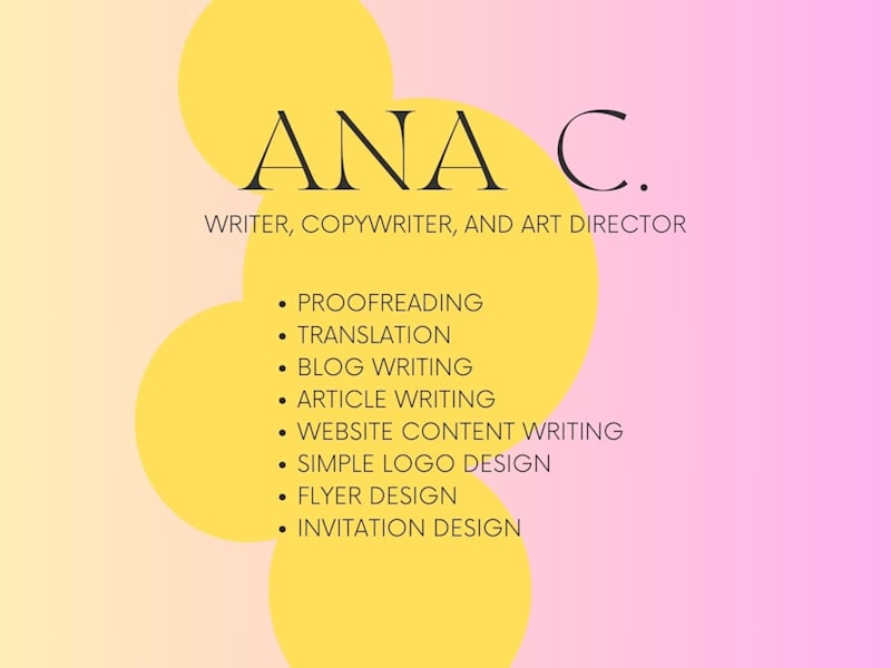 Cover image for Writing Blogs and Articles Package! 