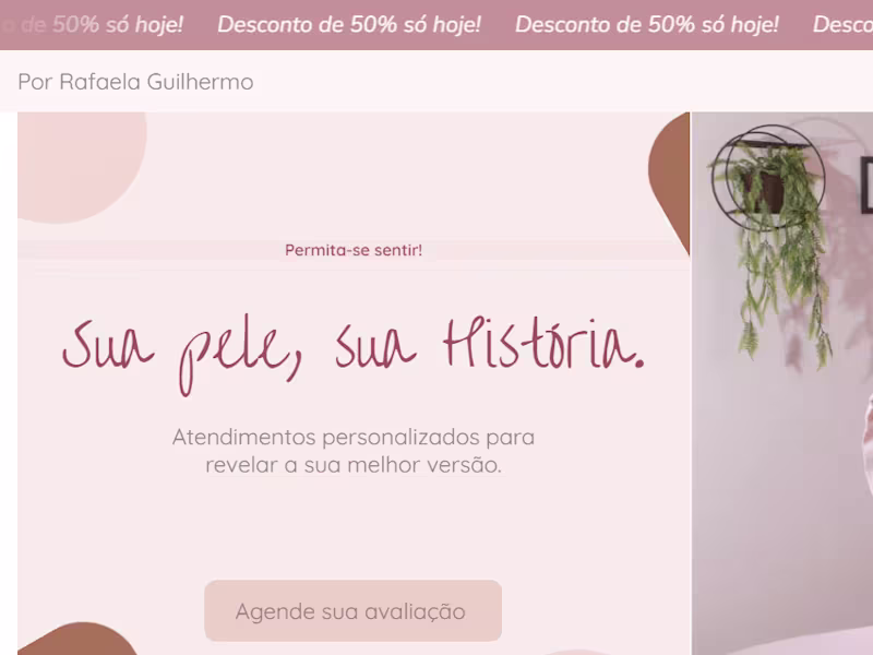 Cover image for Landing Page/ Website using THE best of UI design and animations