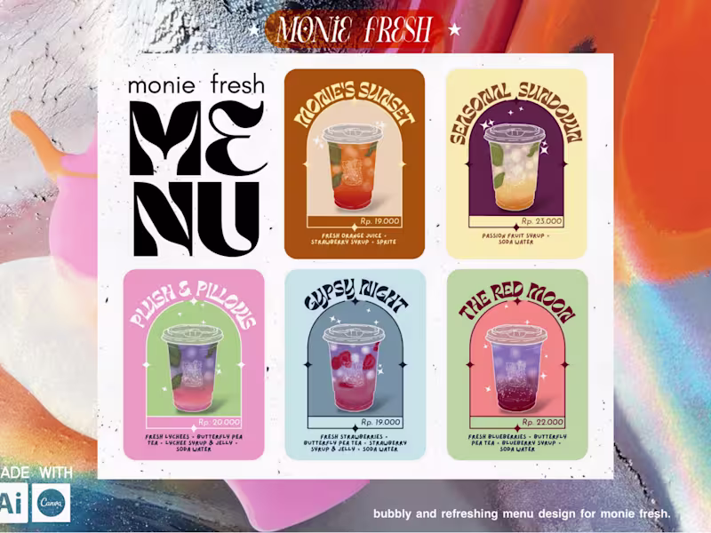 Cover image for Monie Fresh - Branding Design🍊