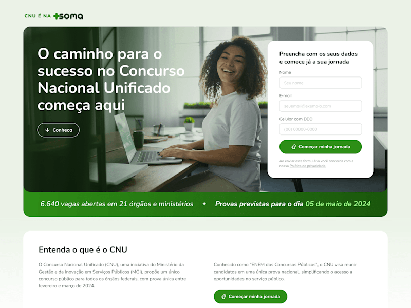 Cover image for Online classes Landing Page