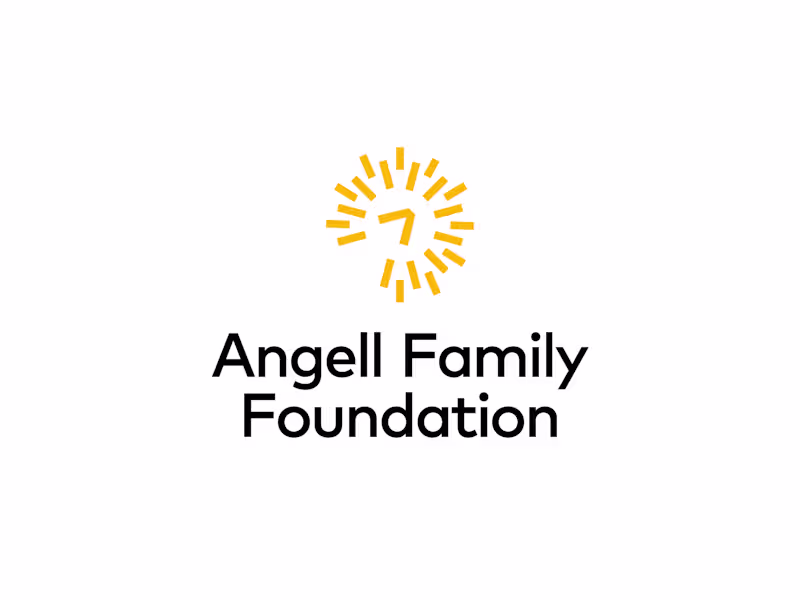 Cover image for Third logo proposal for the "Angell Family Foundation". With...