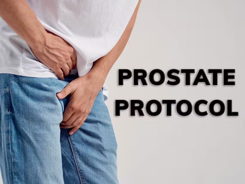 Cover image for Prostate Protocol Video Sales Letter