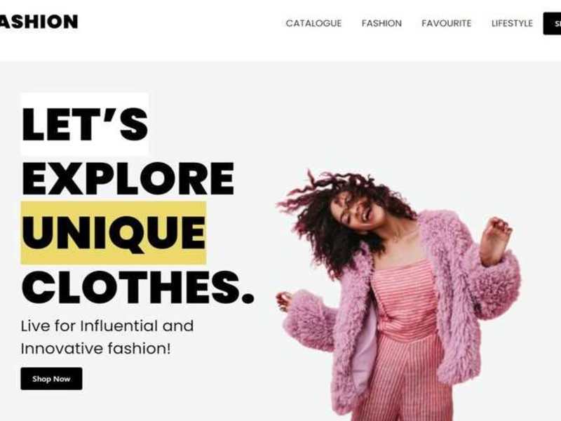 Cover image for Fashion Shop