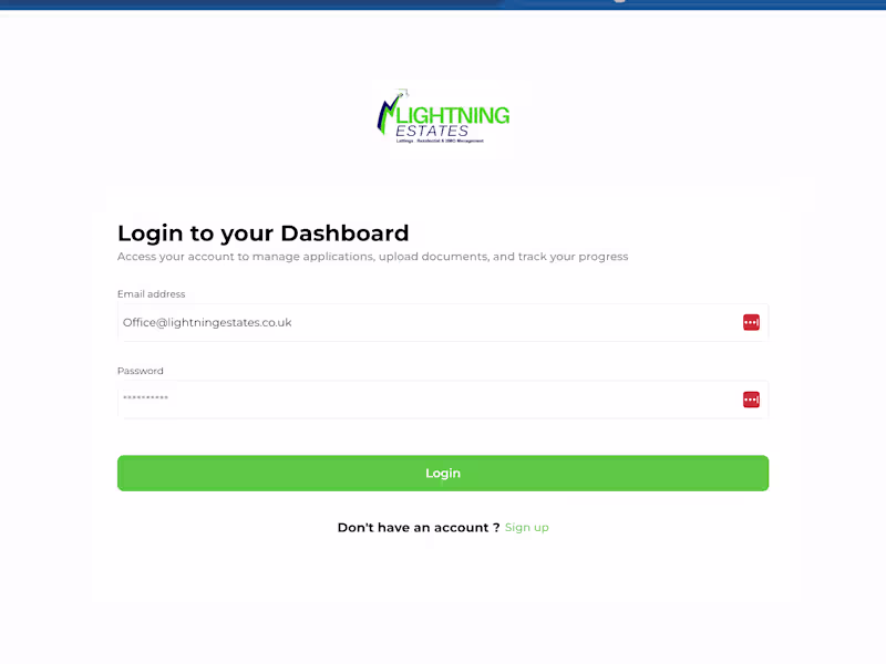 Cover image for Lightning Estate CRM Web App