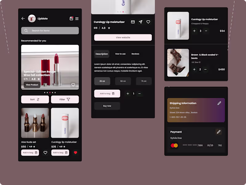 Cover image for Case Study: Re-imagining the Instagram E-commerce feature.