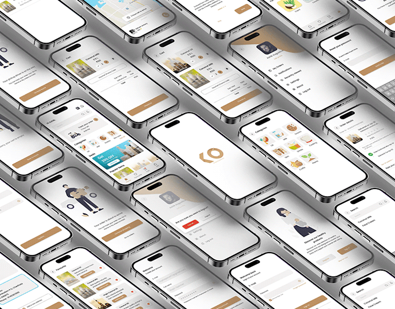 Cover image for KOKOSNOOT CASE STUDY | an ecommerce application :: Behance