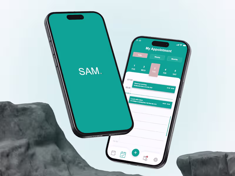 Cover image for SAM – Service Booking Mobile App
