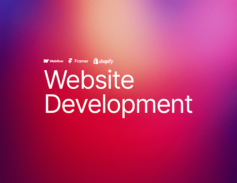 Cover image for Custom WordPress/Framer/Webflow Website Development