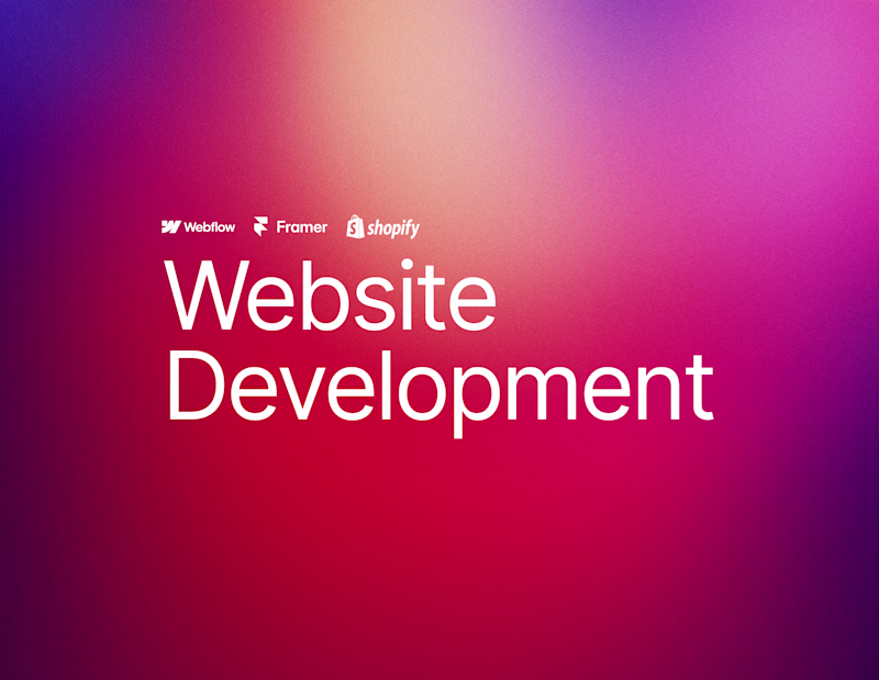 Cover image for Custom WordPress/Framer/Webflow Website Development