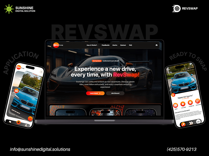 Cover image for RevSwap Car-Swapping App Development