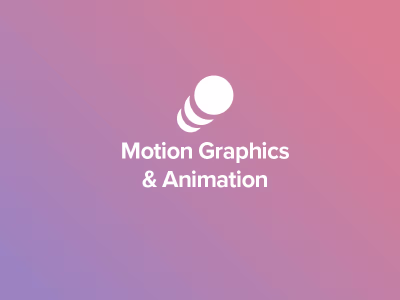 Cover image for Motion Graphics Animation