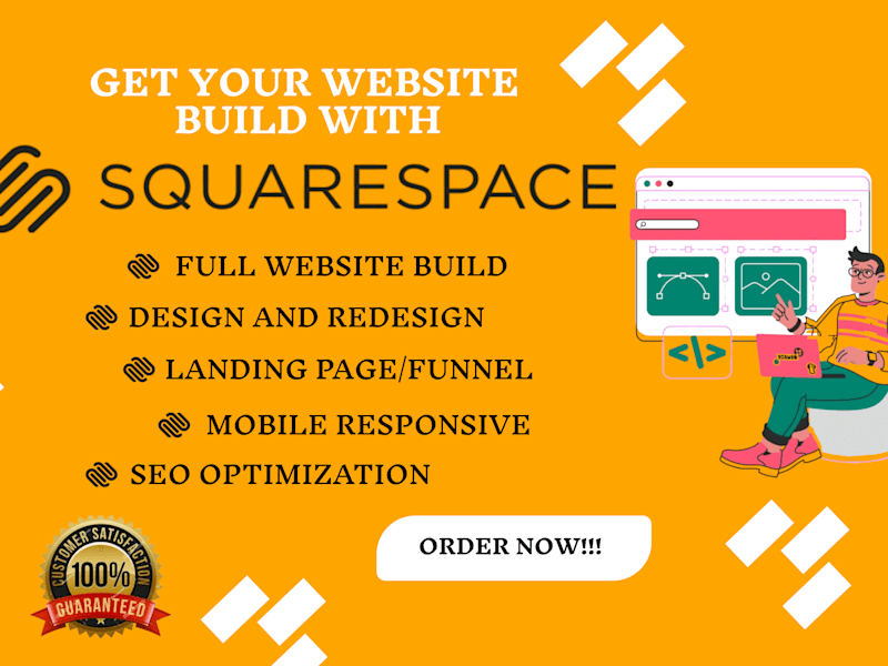 Cover image for Transform Your Online Presence with Expert Squarespace Website 