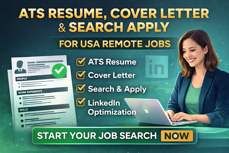 Cover image for ATS Resume Writing & LinkedIn Optimization